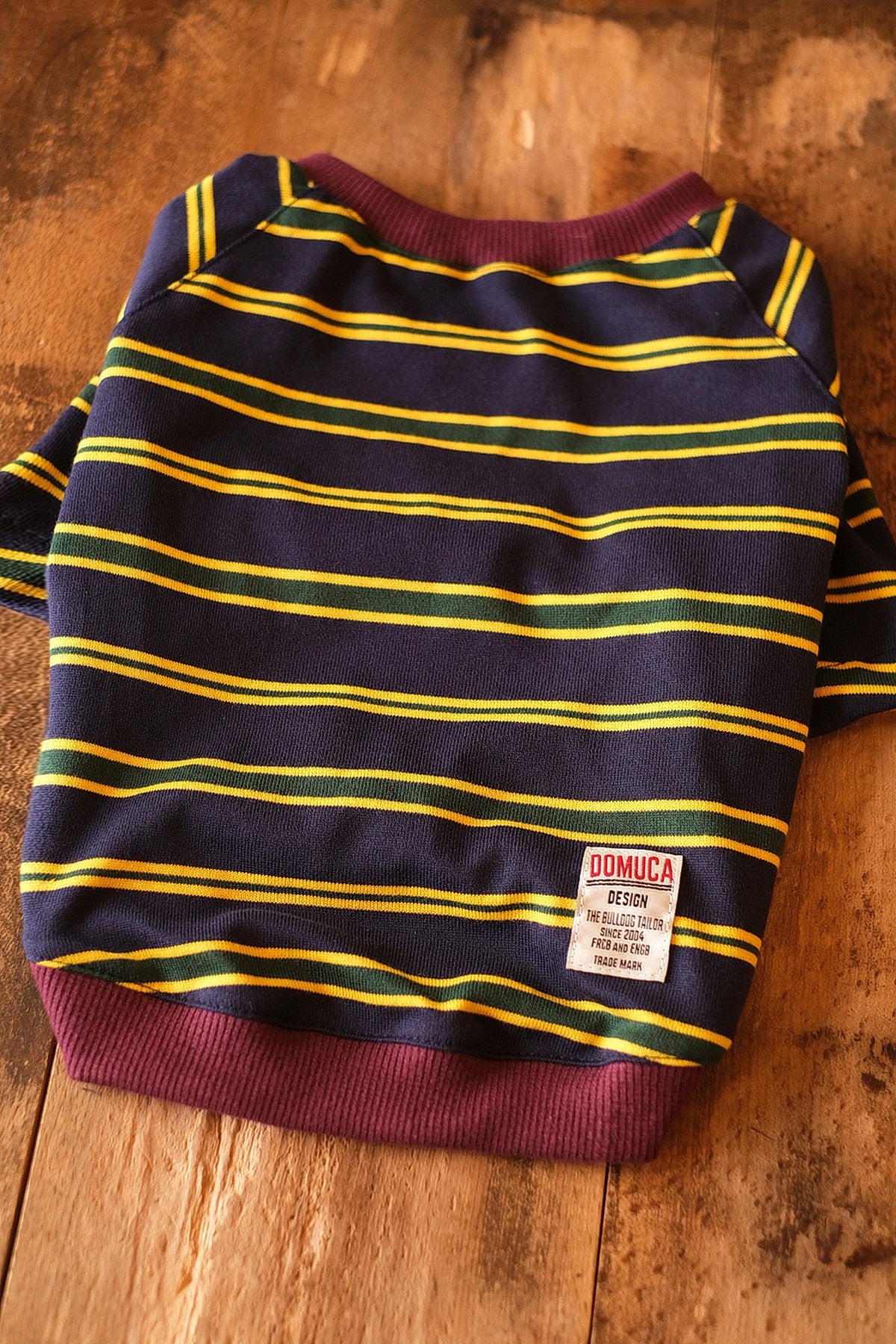 【FB限定】　マルチボーダーラグラン　ネイビー