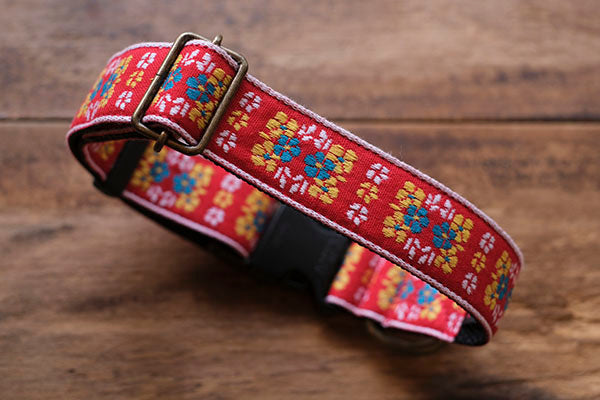 チロルカラー単品（レッドブーケ)